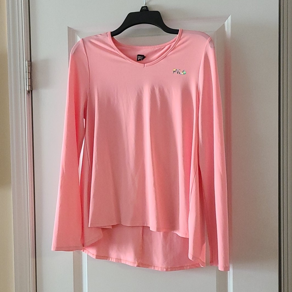 Fila peach girls shirt size 14 / 16